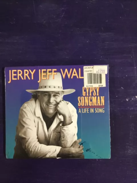 JERRY JEFF WALKER SCAMP Country Folk from the Gypsy Songman 1996 LN