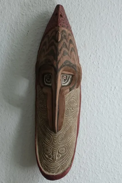 Ozeanische Stammeskunst Sepik Maske Asmat Papua Neuguinea oceanic Mask
