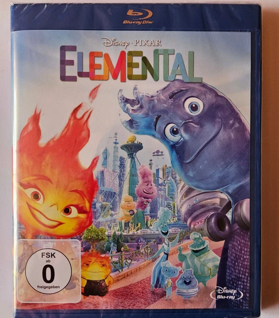 ELEMENTAL DISNEY PIXAR BLURAY; NEU; OVP EUR 16,99 PicClick FR