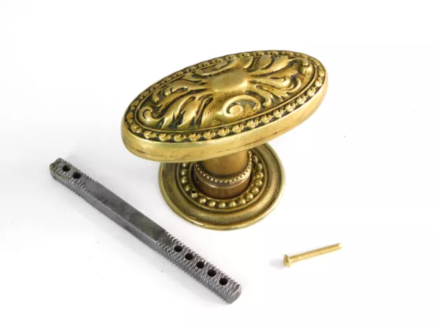 Carré 6mm,Ancien Bouton de Porte en Bronze Perlé,Poignée,rosace, Style Louis XVI