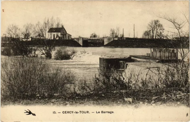 CPA AK CERCY-la-TOUR-Le Barrage (420923)