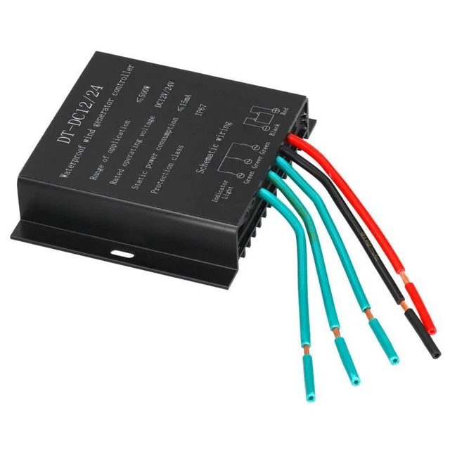 Controller generatore di vento in lega 12/24 V per - resistente alla corrosione