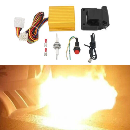 Kit postbruciatore lanciafiamme scarico singolo per Subaru BRZ WRX NUOVO Kit postbruciatore lanciafiamme scarico singolo per Subaru BRZ WRX NUOVO