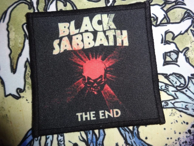 BLACK SABBATH PATCH Aufnaher Kutte Heavy Metal Hard Rock EUR 8,99 ...