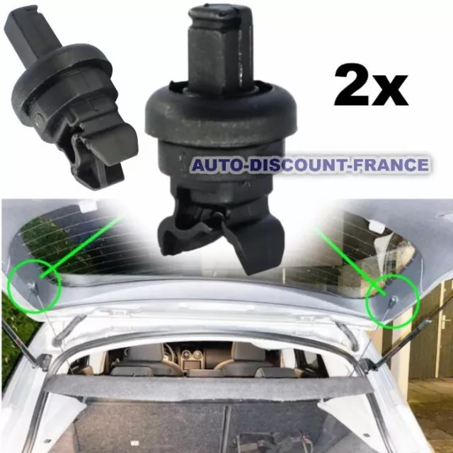 Clips Pour Plage Arriere Pour Peugeot Citroen Ds3 Ds5 C4 Opel Clio Megane Modus