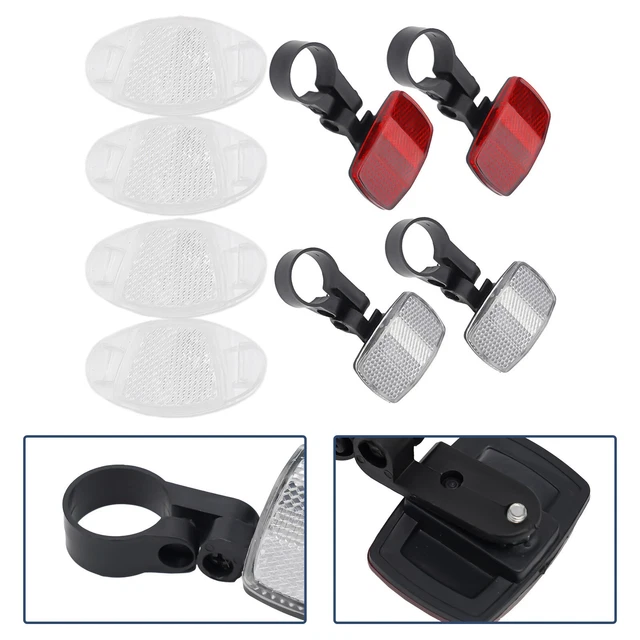 Lot De 72 Réflecteurs De Rayons Pour Vélo – 6 Couleurs, Fixation Sans Colle, Diamètre 5mm, Longueur 75mm
