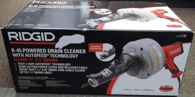 RIDGID 35473 K-45AF Sink Drain Cleaning Machine