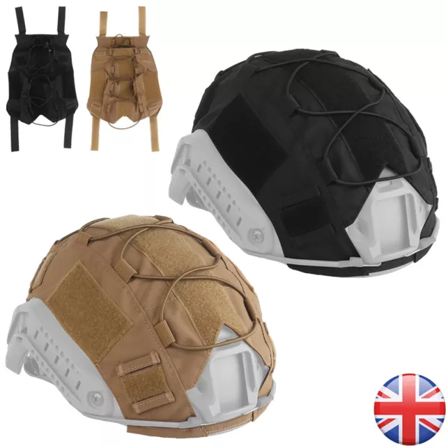 Tactical Airsoft Helmet Cover With Breathable mesh For Fast Helmet