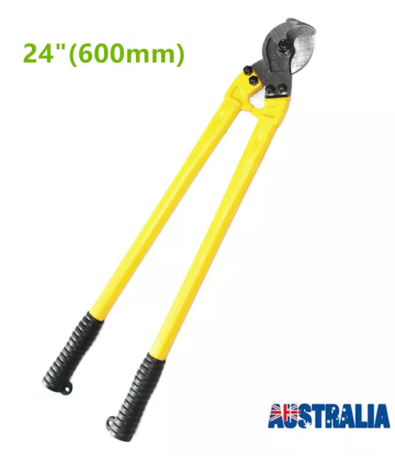 (600mm )24" Heavy Duty Cable Cutters Wire Rope Cutting Electrical Cable cutter