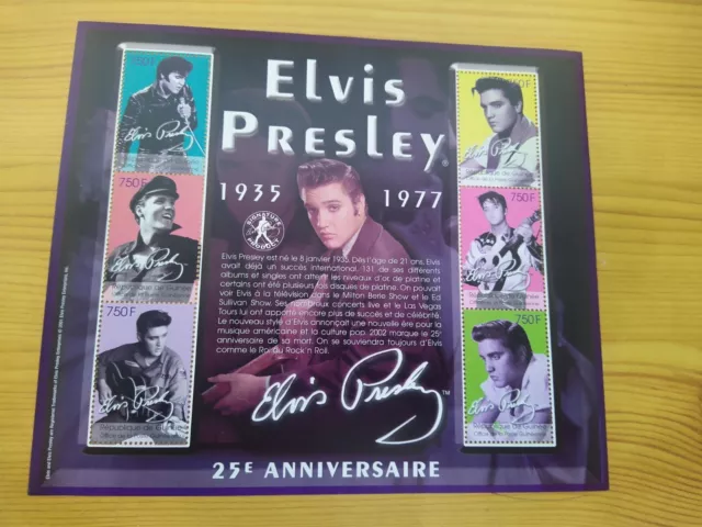 Briefmarken Elvis Presley  Guinea  1977 ( 25. Geburtstag)