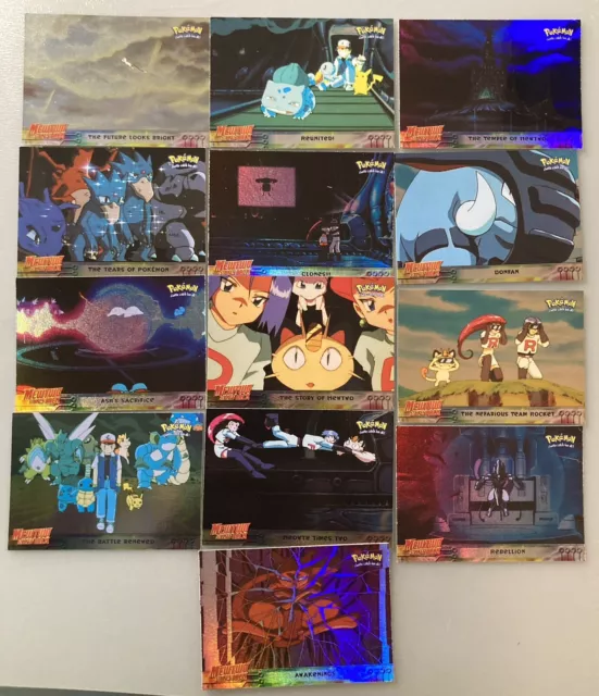 Pokémon Topps Mewtwo Strikes Back Lot Pokemon Holo unholo