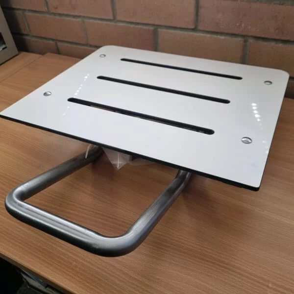 BOBRICK STAINLESS STEEL Folding Shower Dressing Area Seat 18