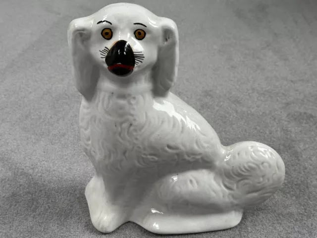 antike Staffordshire Figur - Cavalier King Charles Spaniel