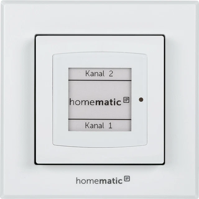 ELV Bausatz Homematic IP Wandtaster mit E-Paper-Statusdisplay HmIP-WRCD