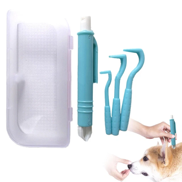 4pcs Set Pet Dog Cat Human Tick Fleas Remover Removal Twiste Tool Treat