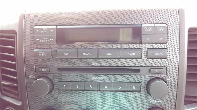 Audio Equipment Radio Receiver AM-FM-stereo-6 Disc CD Fits 04-05 ARMADA 20515750