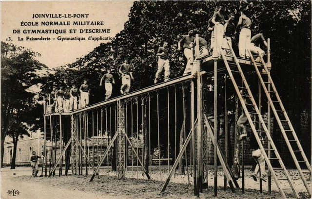 CPA AK JOINVILLE-le-PONT La Faisendrie. Application Gymnastics (676026)