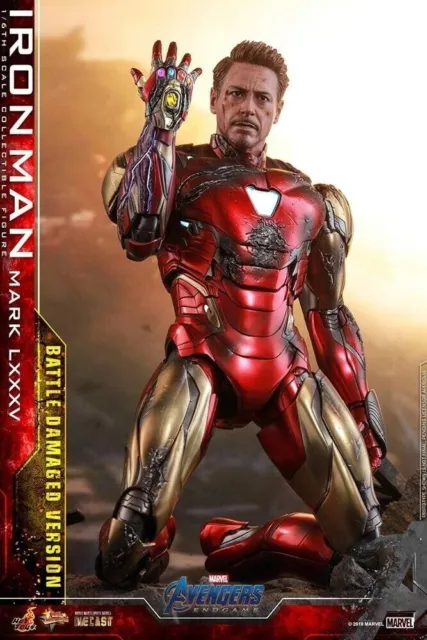 HOT TOYS 1/6 Marvel: Avengers Endgame Iron Man mark 85 Battle Damaged MMS543 D33