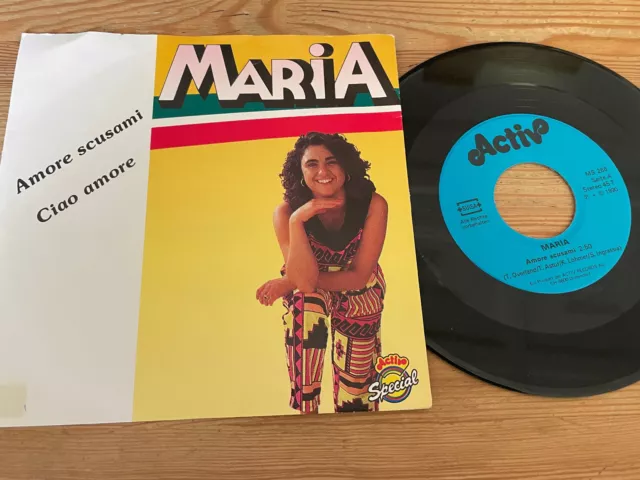 7" Pop Maria – Amore Scusami / Ciao Amore (2 Song) ACTIV SPECIAL