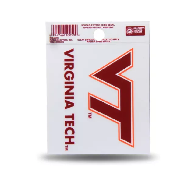 Virginia Tech Static Cling