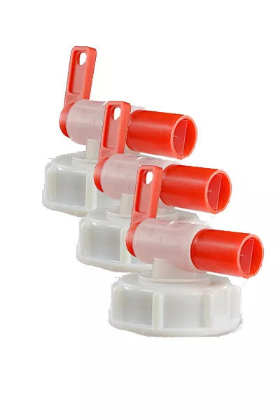 Drum Tap Aeroflow Dispenser for Plastic Drums 3 Pack For 10L 20L and 25L