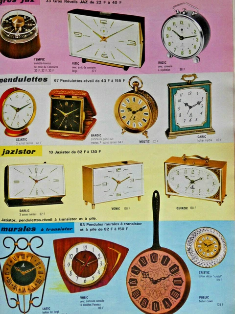 1966 Jaz Press Advertisement World Champion Wall Jazistor Pendulums