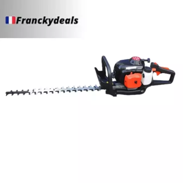 Taille-haie Thermique Puissant 26cm Lame 70 cm Poignée Rotative Livraison Rapide