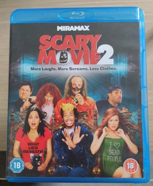 SCARY MOVIE 2 UK Blu ray Anna Faris Marlon Wayans Regina Hall James scary-movie-2-uk-blu-ray-anna-faris-marlon-wayans-regina-hall-james