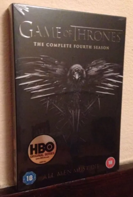 GAME OF THRONES - Complete Fourth Season 4 DVD Box Set BRAND NEW AND SEALED