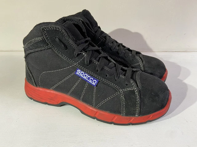 Chaussures De Sécurité Sparco Challenge - Cuir Noir Avec Embout Composite (Taille 42)