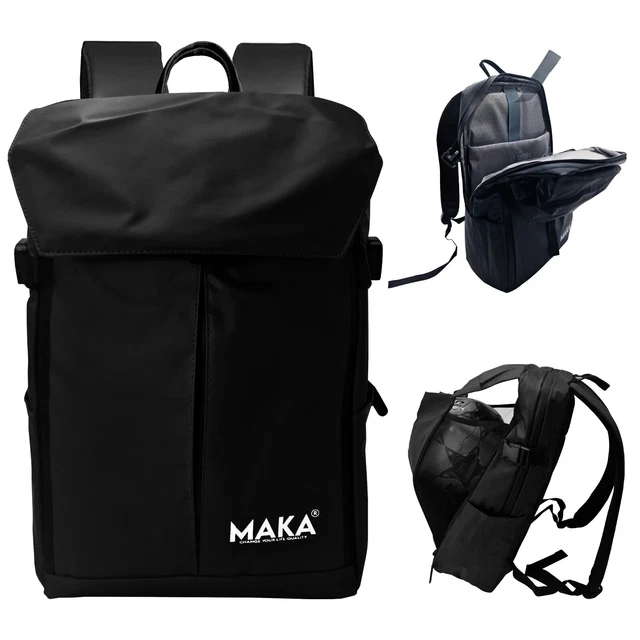 Zaino Vintage Kasgo Impermeabile Per Uomo E Donna, Porta PC 15.6 Pollici, Multi-scomparti, Ideale Per Viaggio, Lavoro E Scuola