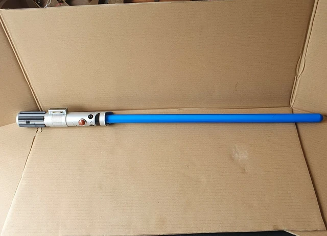 The Disney Store Star Wars Anakin Lightsaber Blue Sabre Light Sound Official