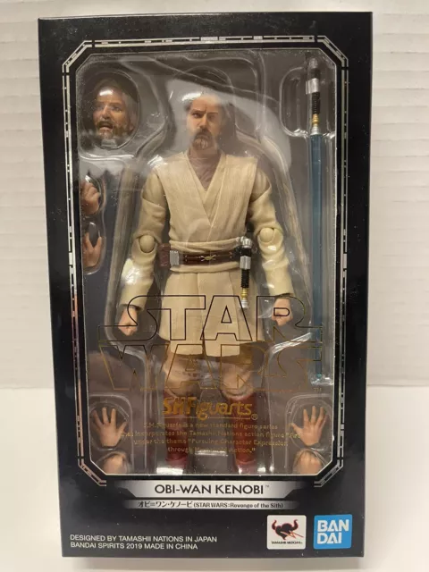 Bandai S.H. Figuarts Obi-Wan Kenobi Star Wars La Venganza de los Sith Raro Exclusivo