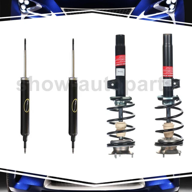 Front Rear Shock Suspension Strut w/ Coil Spring For BMW 128i 2008-13