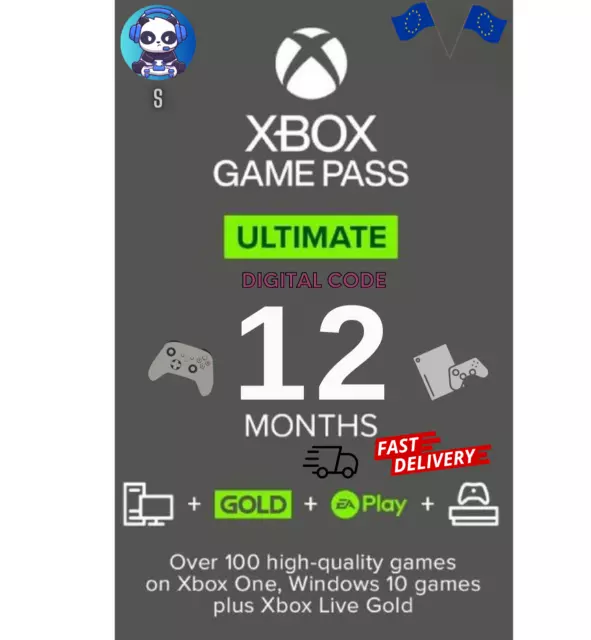 Xbox Game Pass Ultimate 12 Monate + 1 MONAT EXTRA +XBOX LIVE GOLD [EU/DE KEY]🎮