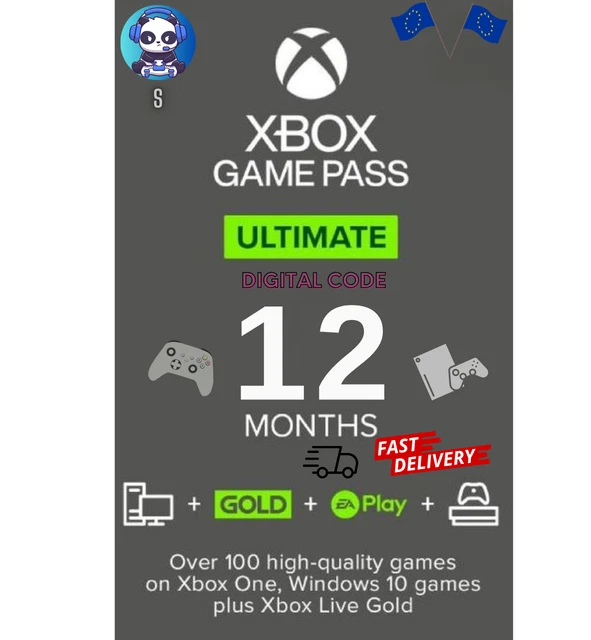 Xbox Game Pass Ultimate 12 Monate + 1 MONAT EXTRA +XBOX LIVE GOLD [EU/DE KEY]🎮