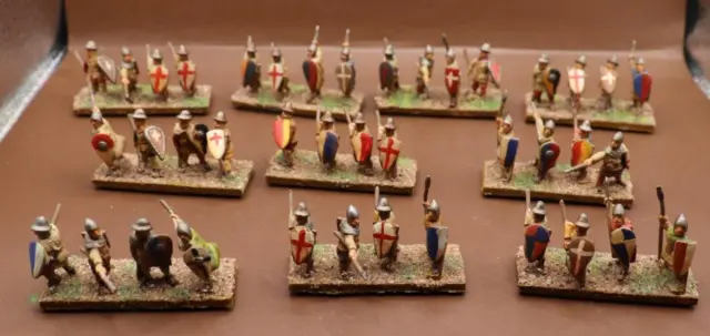 15mm Middle Ages Crusades Army x 40 (ZGL738)
