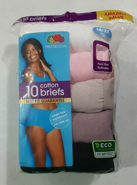  Comfort Choice Womens Plus Size Cotton Brief 10