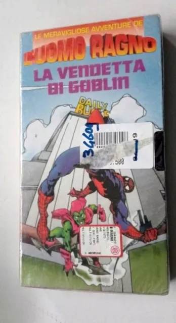 Videocassetta Vhs  L'uomo Ragno La Vendetta Di Goblin   - Marvel Supereroi