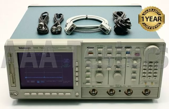 Tektronix TDS 784A 4 Canal 1GHz Bande Passante 4 GS/ S Oscilloscope W/1M 13 1F