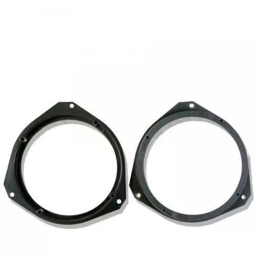 Front Door 165mm 6.5" Speaker Adaptors Rings Spacers Collars for Iveco 2015 on