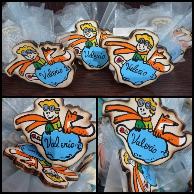 Segnaposto In Legno Per 18 Anni - 10 Pezzi Con Clip Per Foto O Biglietti, Ideale Per Compleanni E Feste - Foto 3