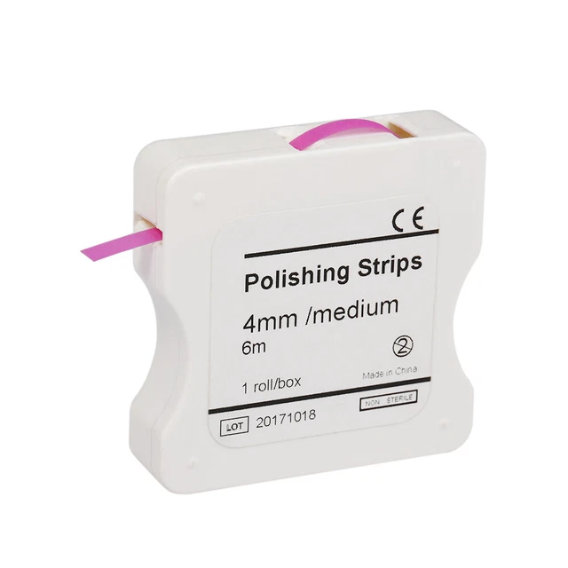 1Roll / Boîte  Polissage Bande 4mm Dent Dent Interdentaire Ponçage G1H8