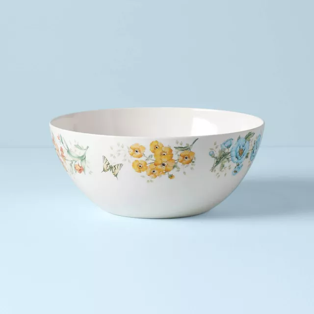 Lenox Butterfly Meadow Melamine Service Bowl Large