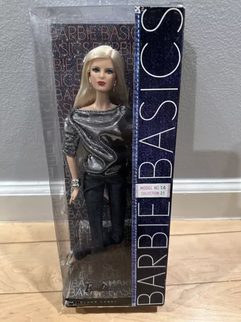 Barbie Basics Doll Model No 14 Collection 2.1 2010 Mattel T7916 Nrfb