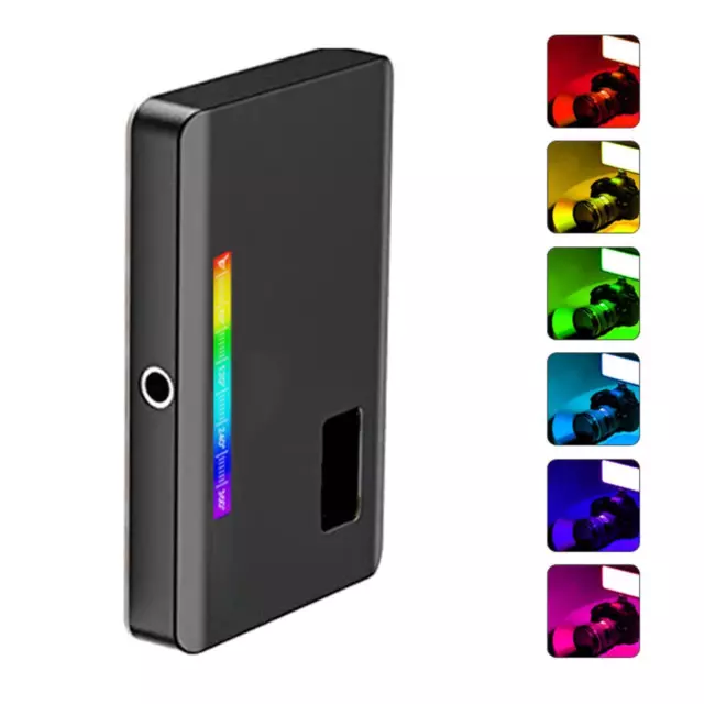 Luce video tascabile RGB Piccola illuminazione fotografica per studio di