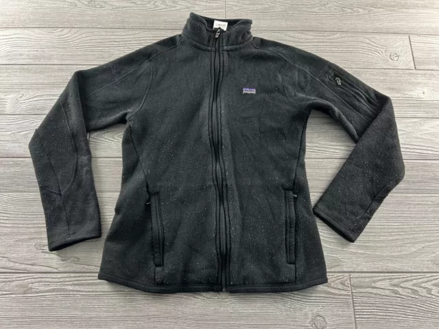 Patagonia Better Sweater Full Zip Fleece Jacket Women’s Size Small Black