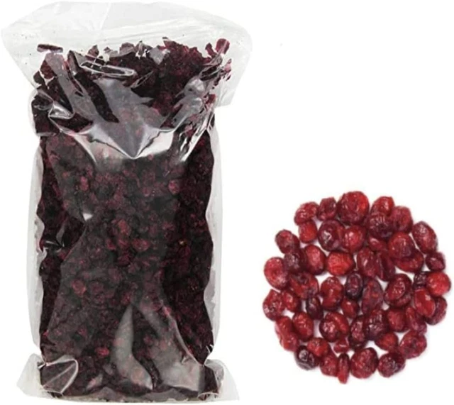 - UNSWEETENED 1 Lb. Low Moisture Dried Cranberries - No Added Sugar, All Natural