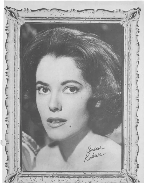 Susan Kohner Pamela Tiffin Tommy Kirk Magazine Photo Clipping 1 Page K8703