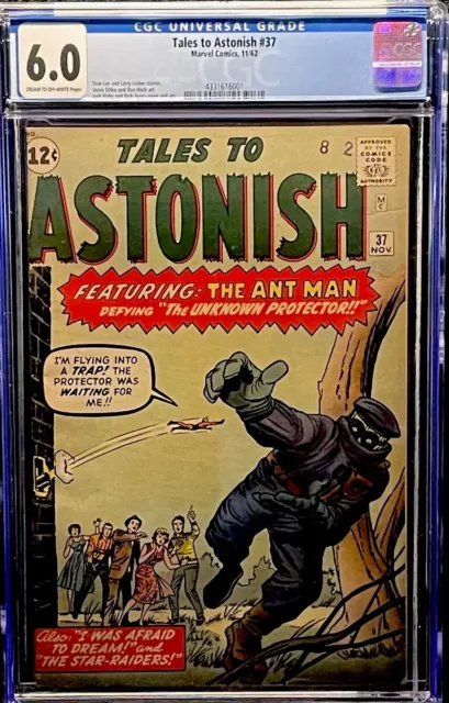 Tales to Astonish #37 CGC 6.0 - Ant-Man Appearance Marvel Comics 1962